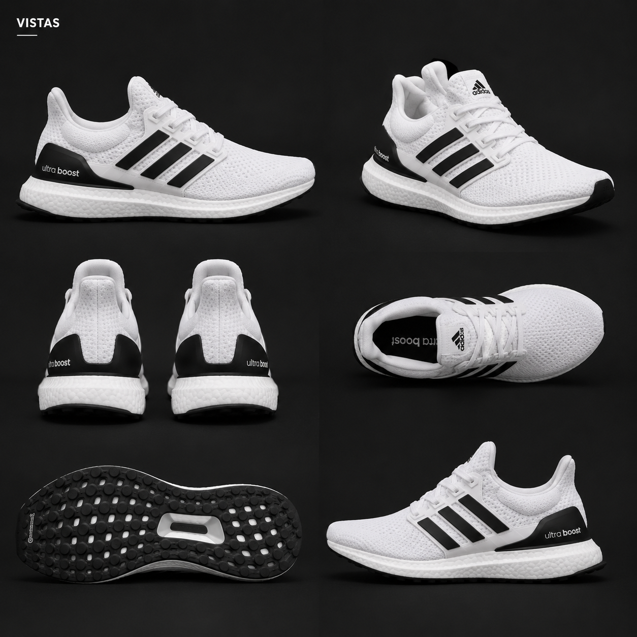 Adidas Ultra Boost White Black
