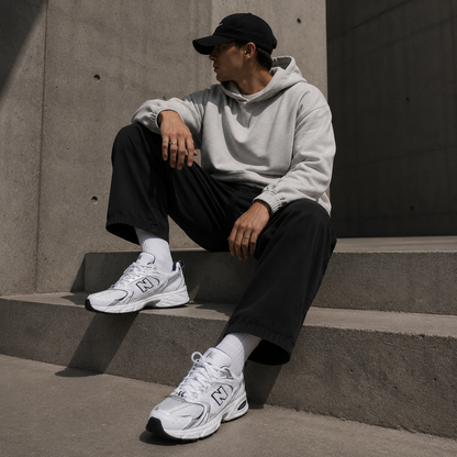 New Balance 530 Silver White