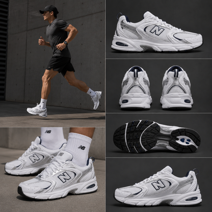 New Balance 530 Silver White