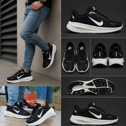 Nike Zoom Run Black White