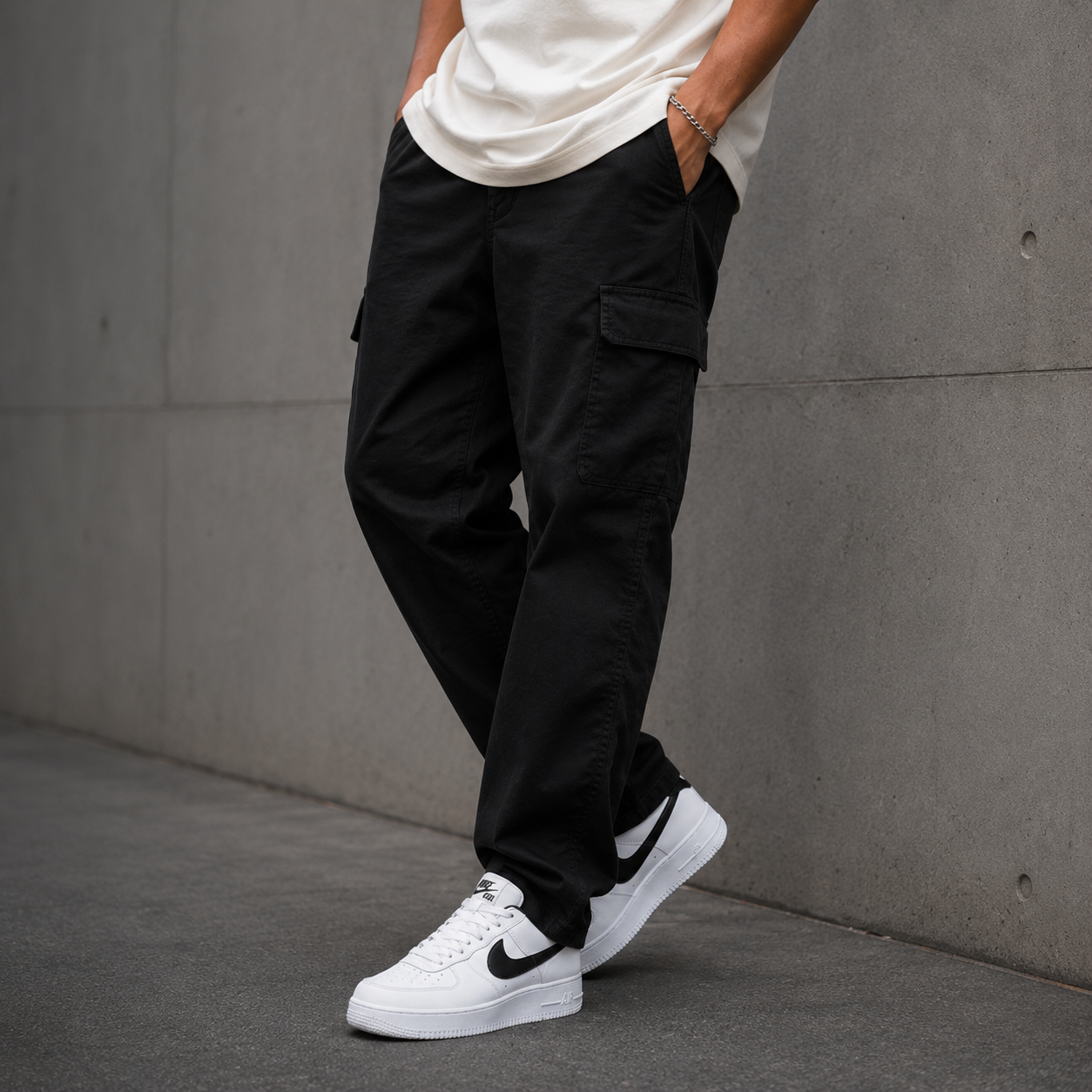 Essential White Black