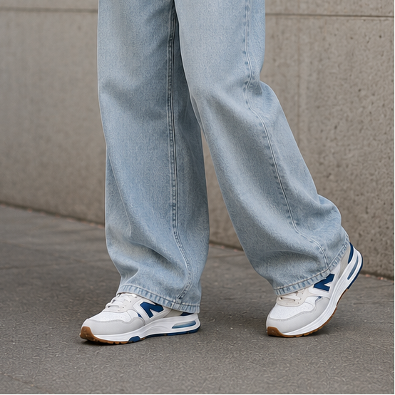 Retro Runner White Blue