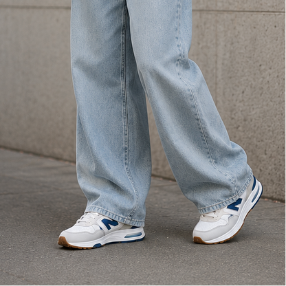 Retro Runner White Blue