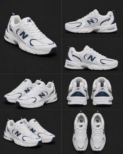 Retro Runner White Blue
