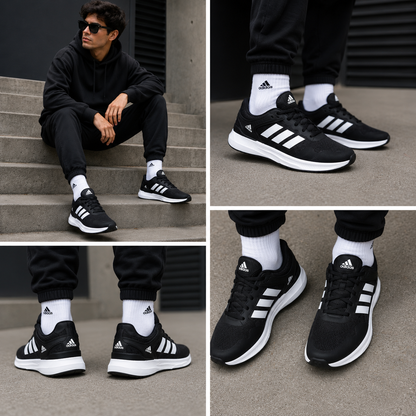 Velocity Black White