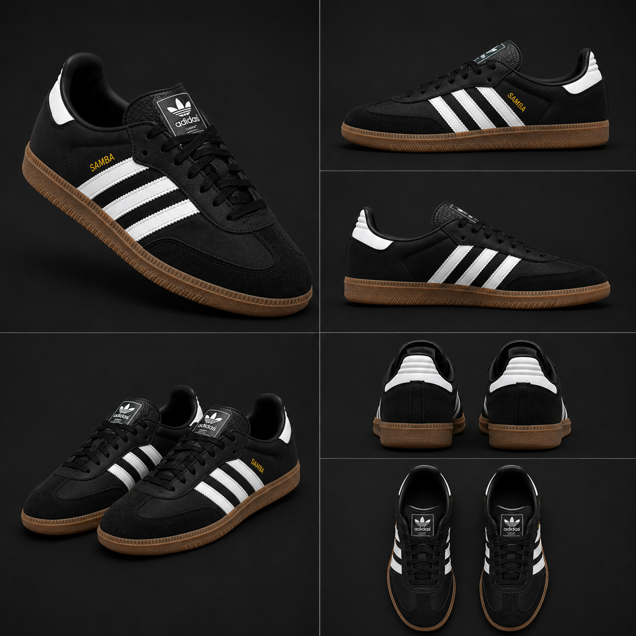 ESSENTIAL SAMBA BLACK