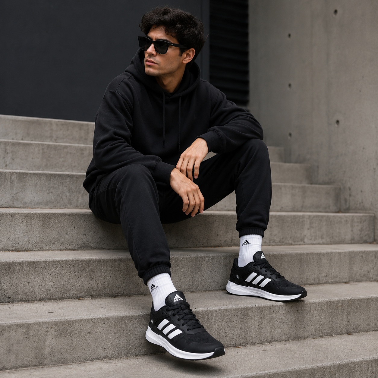 Velocity Black White