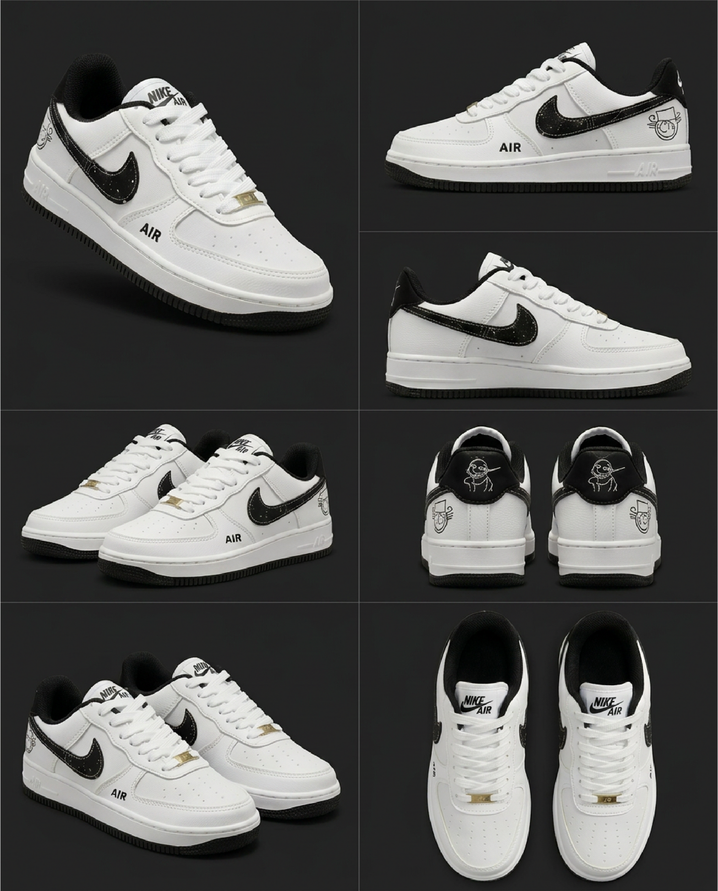 Essential White Black