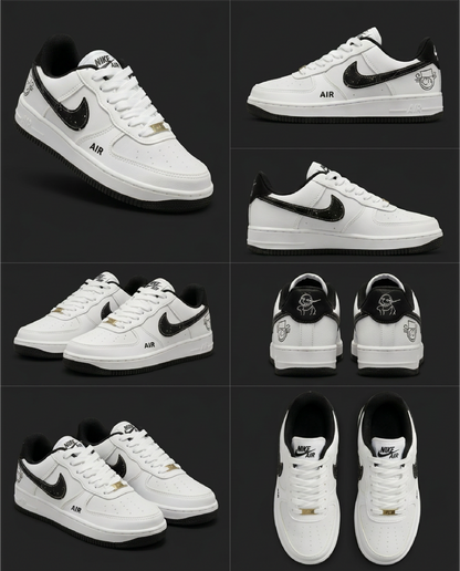 Essential White Black