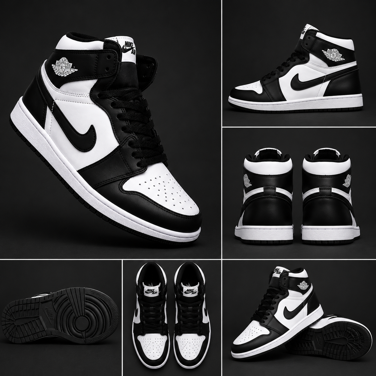 STREET HIGH BLACK WHITE